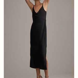 Anthropologie Formal Bias Slip Dress